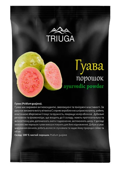 Порошок аюрведичний "Гуава" Ayurvedic Powder Triuga Herbal (250117213)