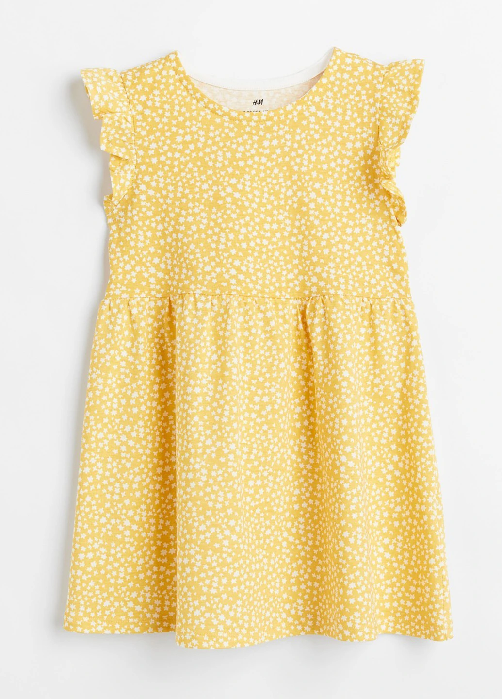 Жёлтое платье H&M (315343233)