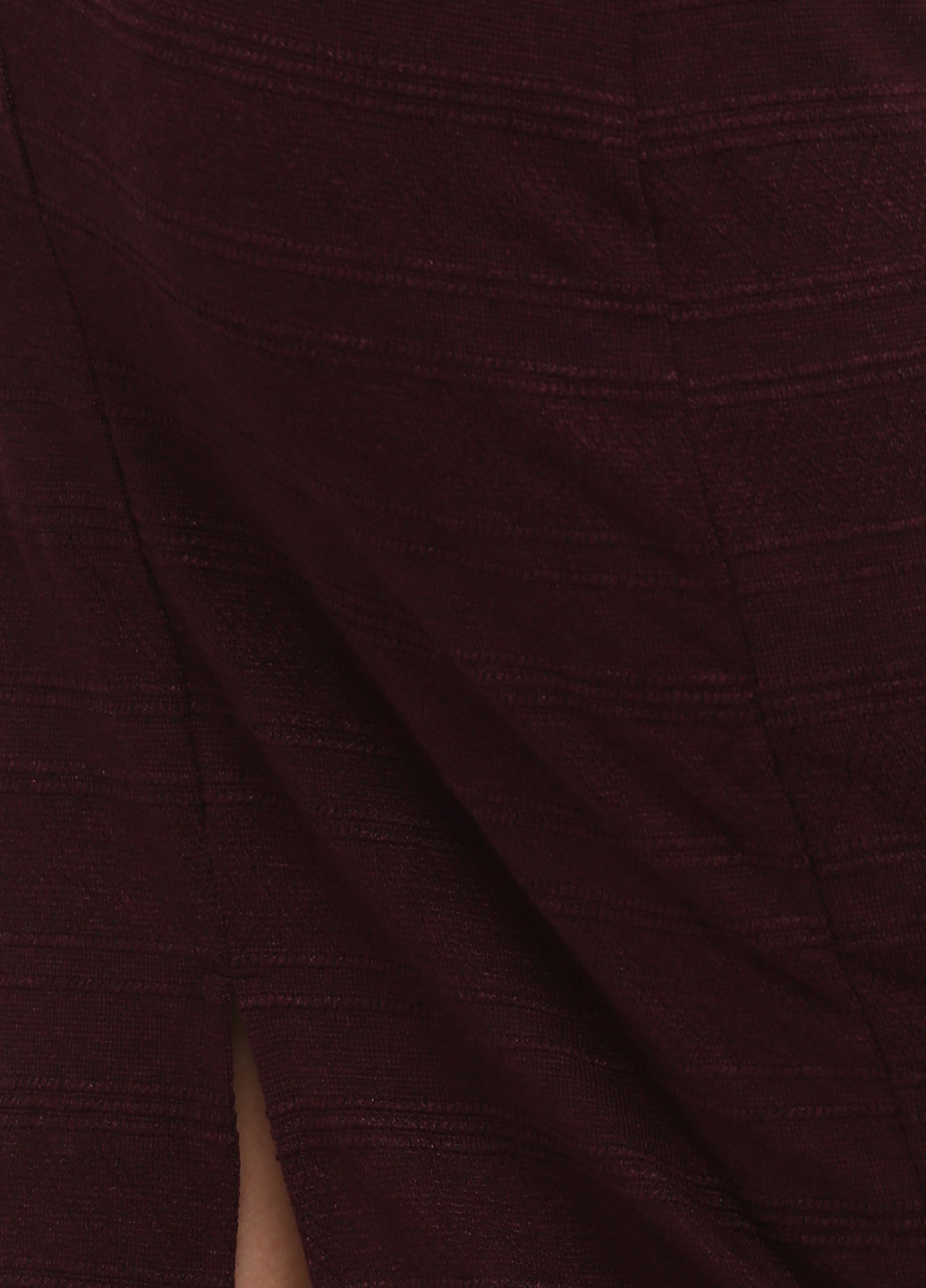 Бордовая кэжуал юбка C&A карандаш