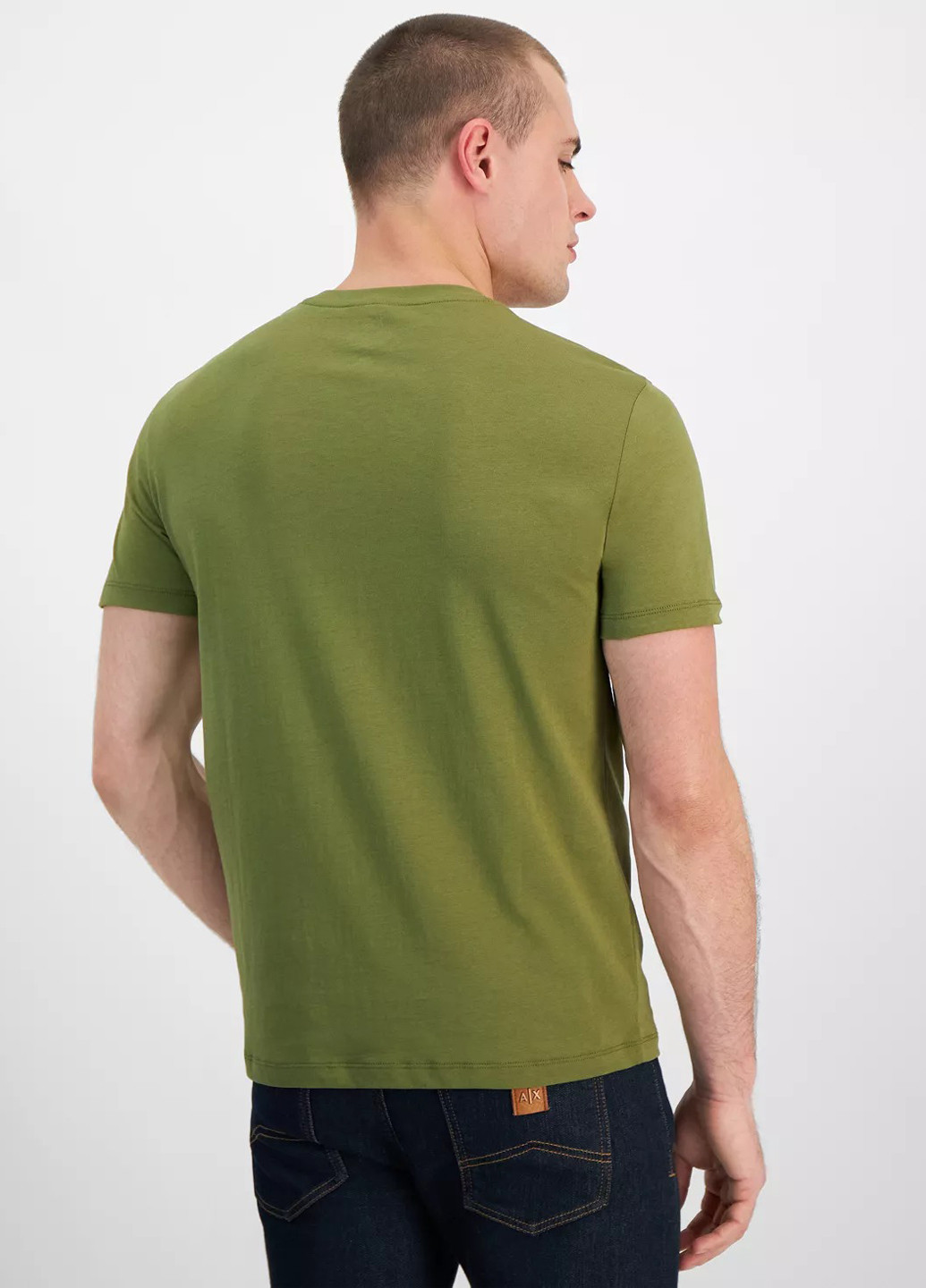 Зелена футболка Armani Exchange