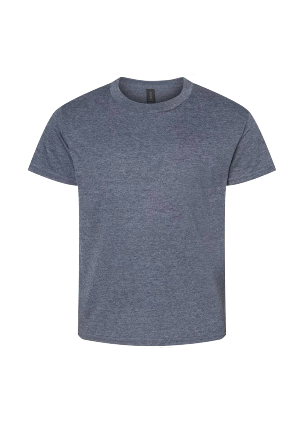 Сіро-синя футболка Gildan