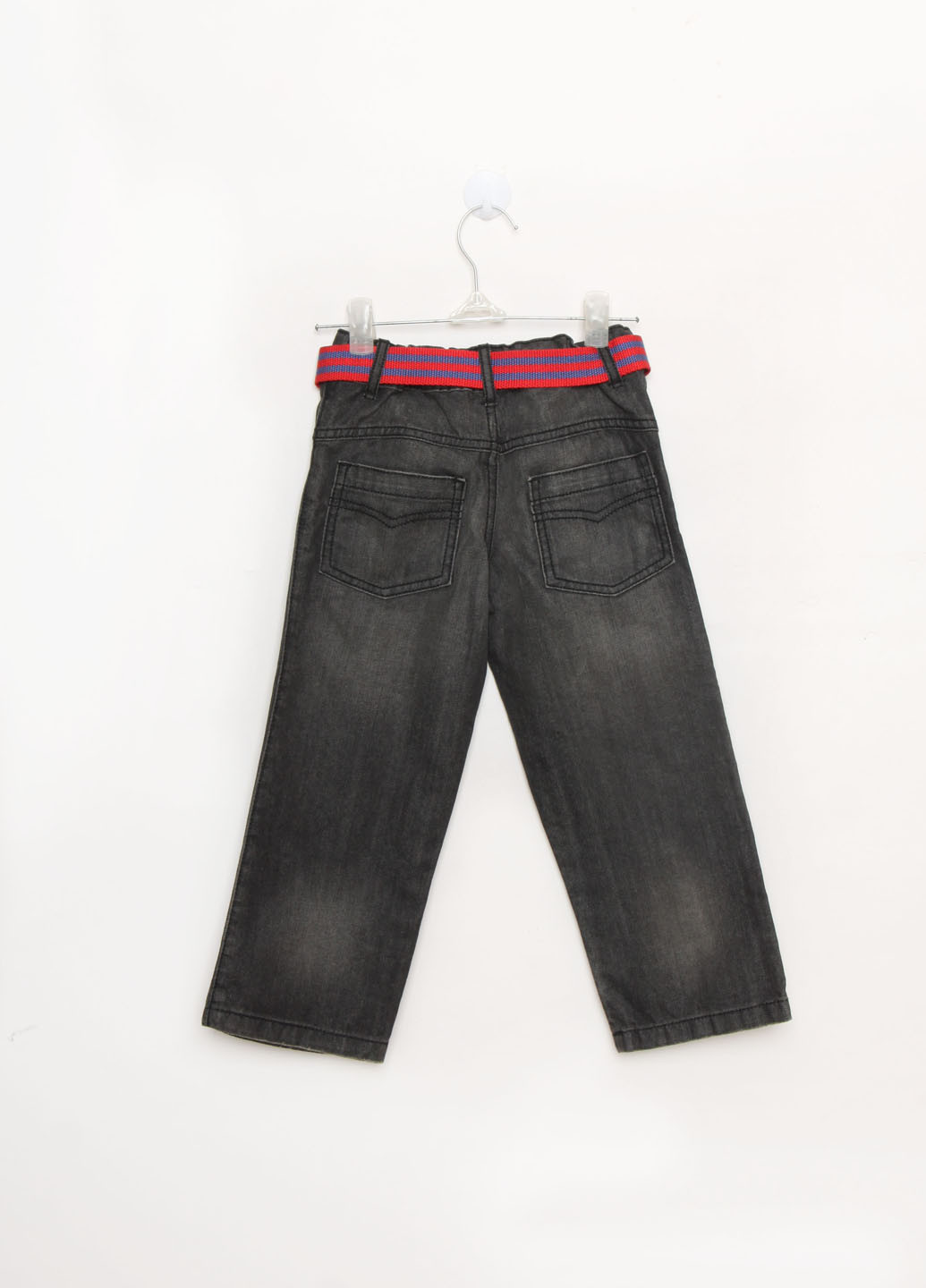 Темно-серые демисезонные прямые джинсы Marks & Spencer