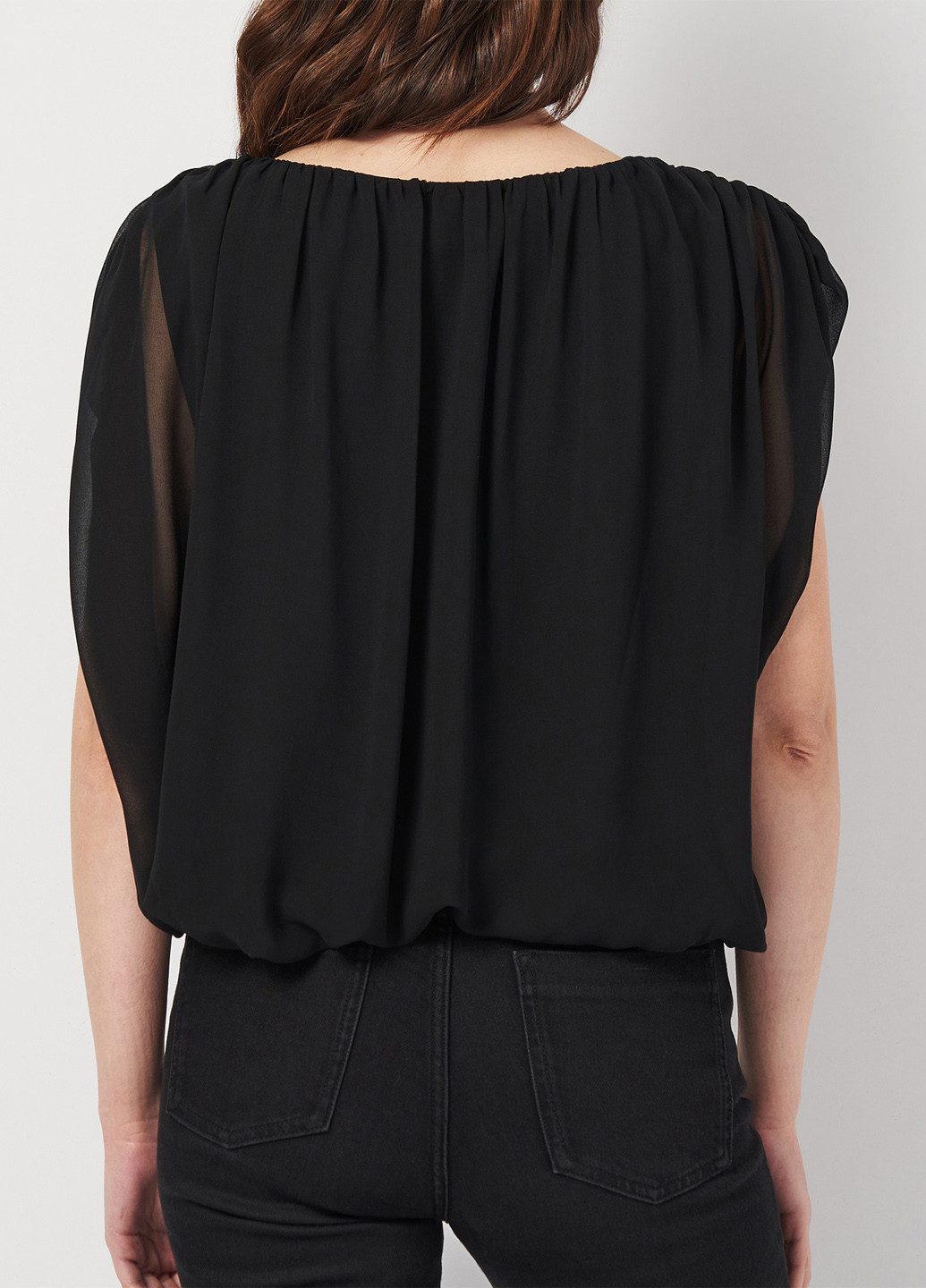 Чёрная блуза Calvin Klein