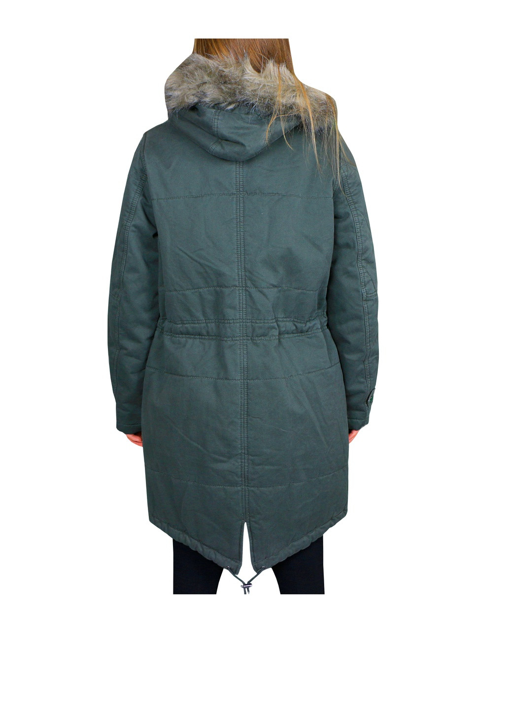 Оливковая зимняя женская зимняя куртка Tom Tailor