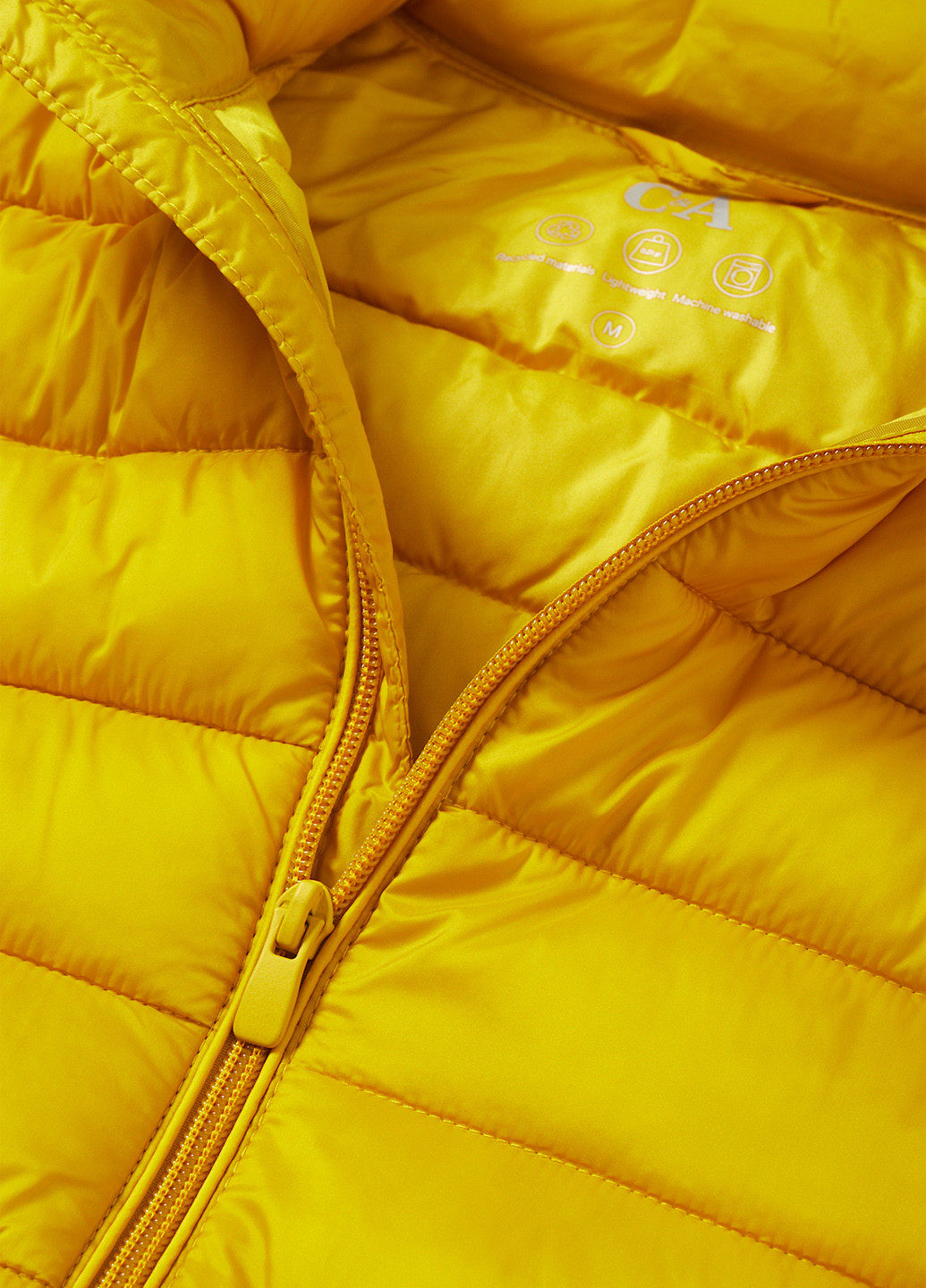 Жовта демісезонна куртка C&A