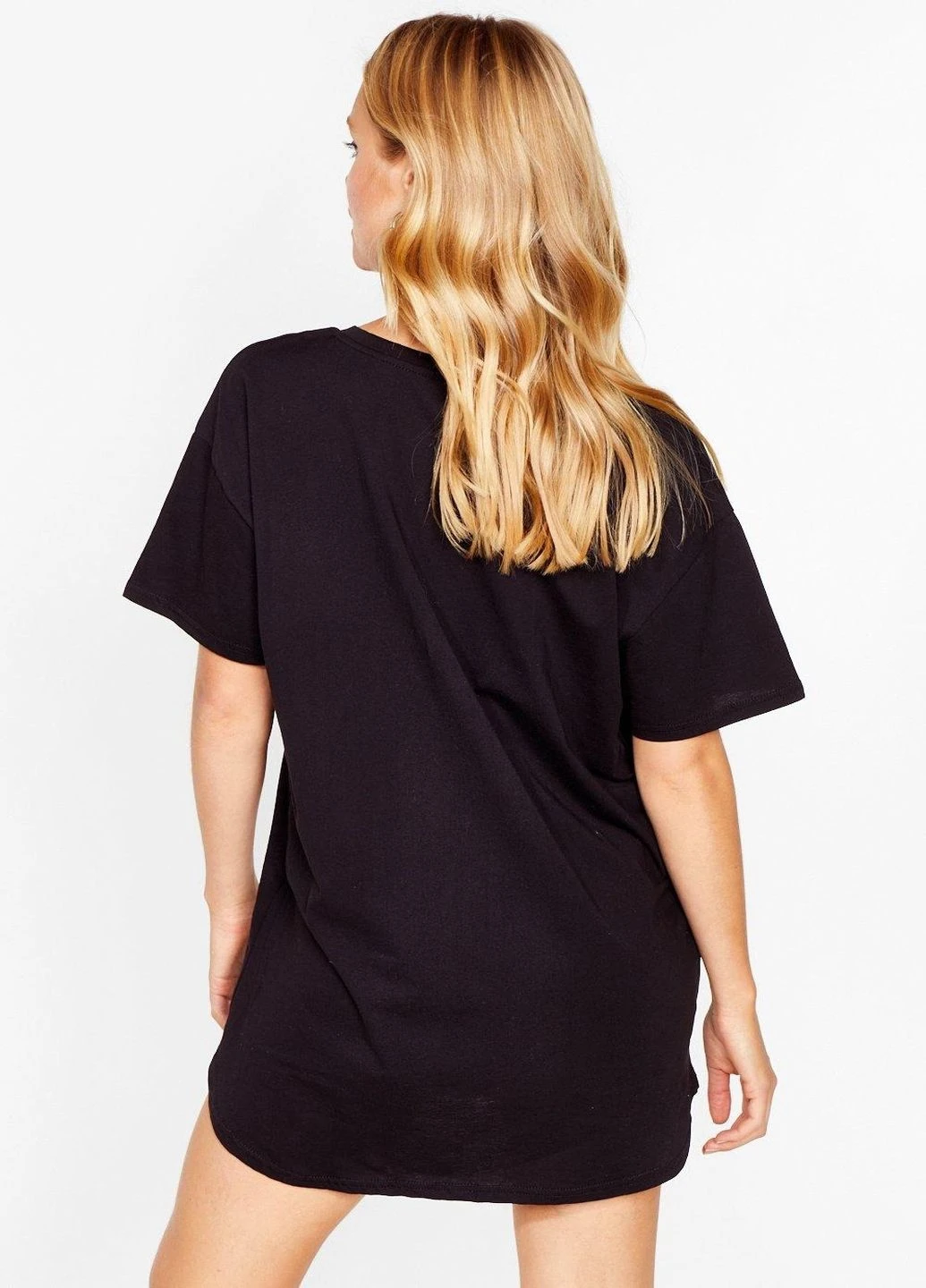 Черное кэжуал платье Nasty Gal однотонное