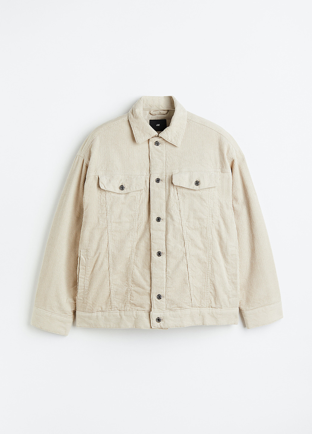 Світло-бежева демісезонна куртка H&M