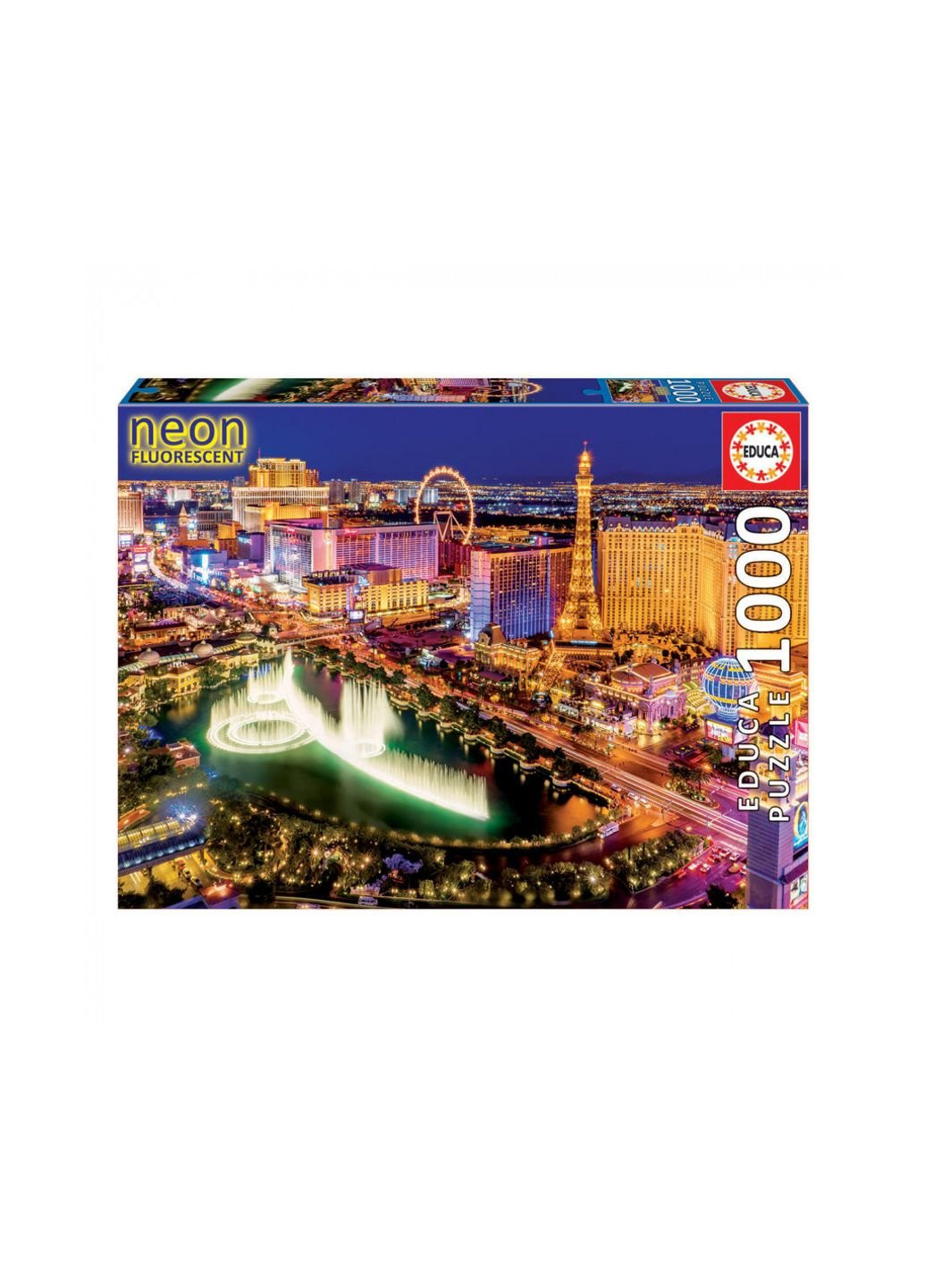Пазл неоновые Лас-Вегас 1000 элементов (6425236) Educa (252418823)