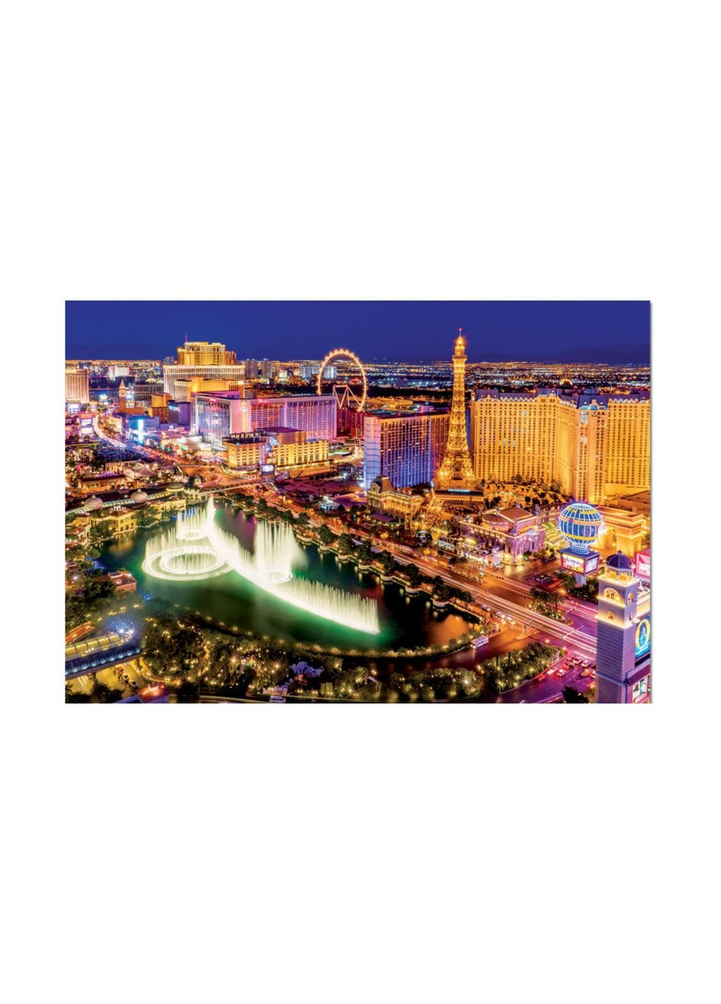 Пазл неоновые Лас-Вегас 1000 элементов (6425236) Educa (252418823)