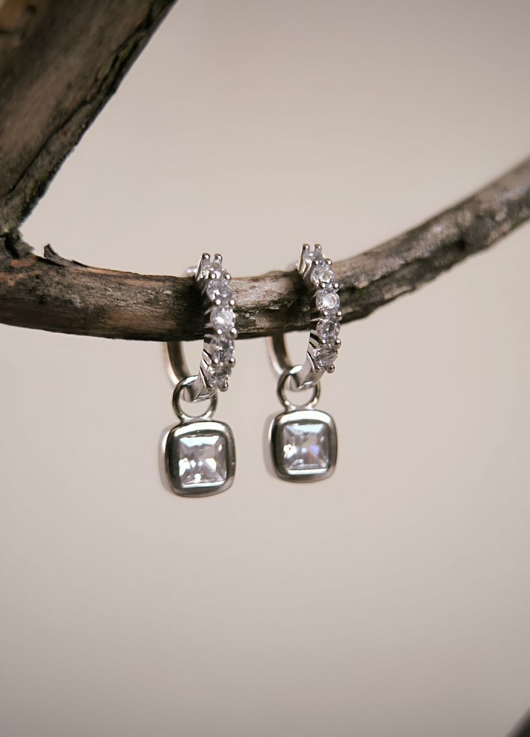 Сережки Silver Flame (350941512)