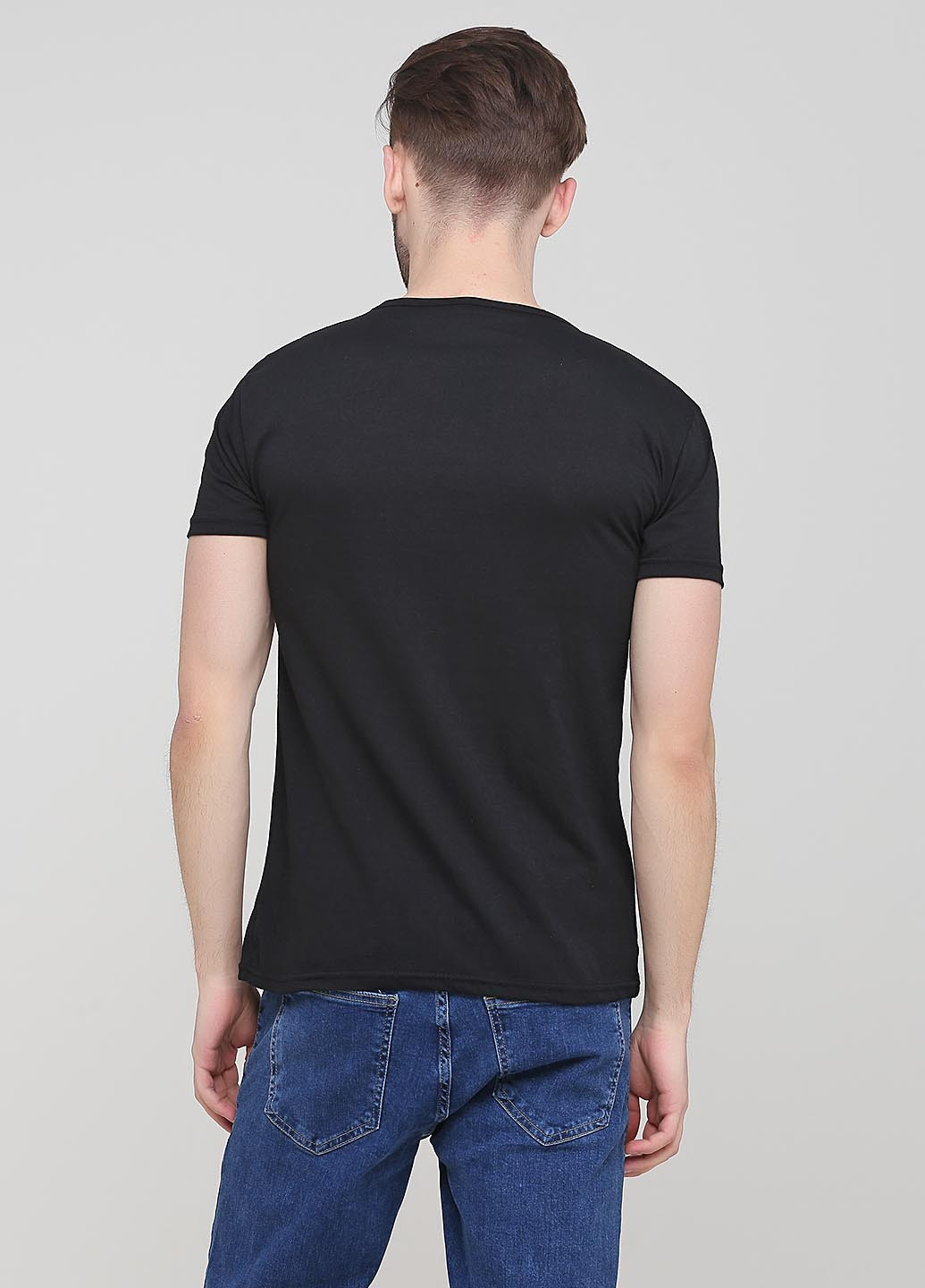 Черная летняя футболка Exelen