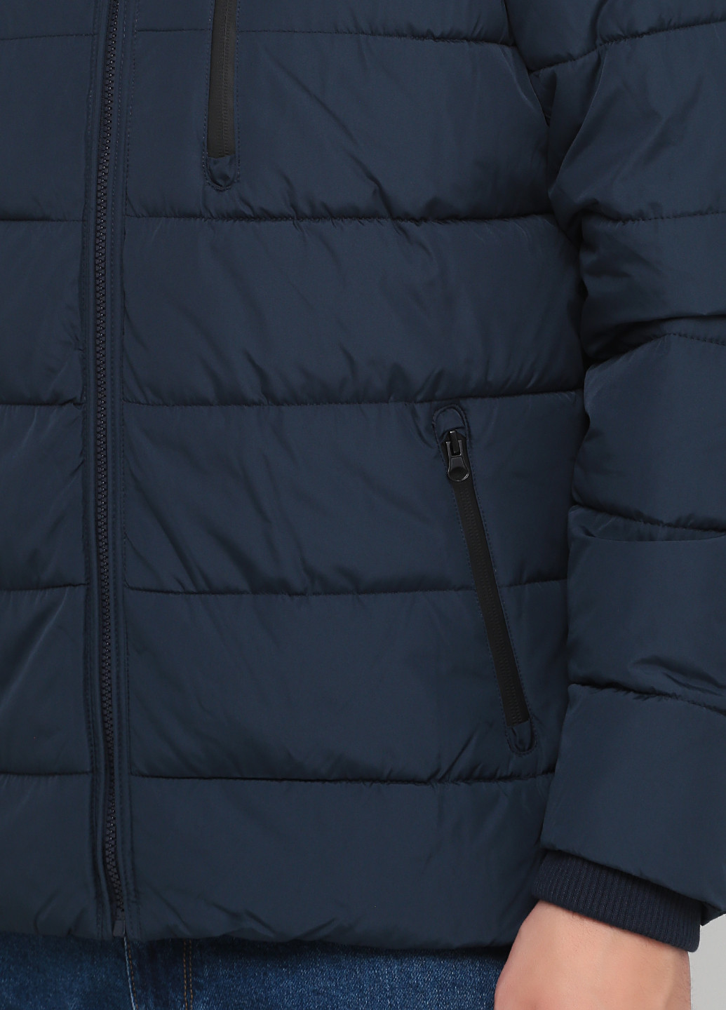 Темно-синяя зимняя куртка Broken Standard
