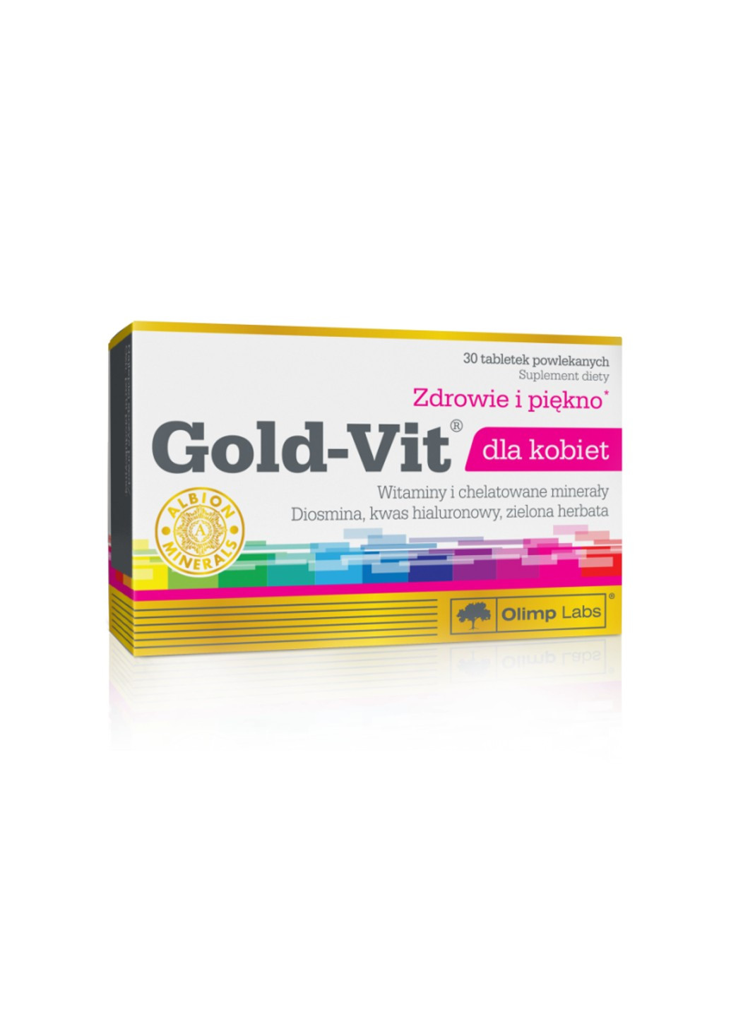 Вітаміни для жінок Gold-Vit For Women (30 таб) олімп Olimp (255409982)