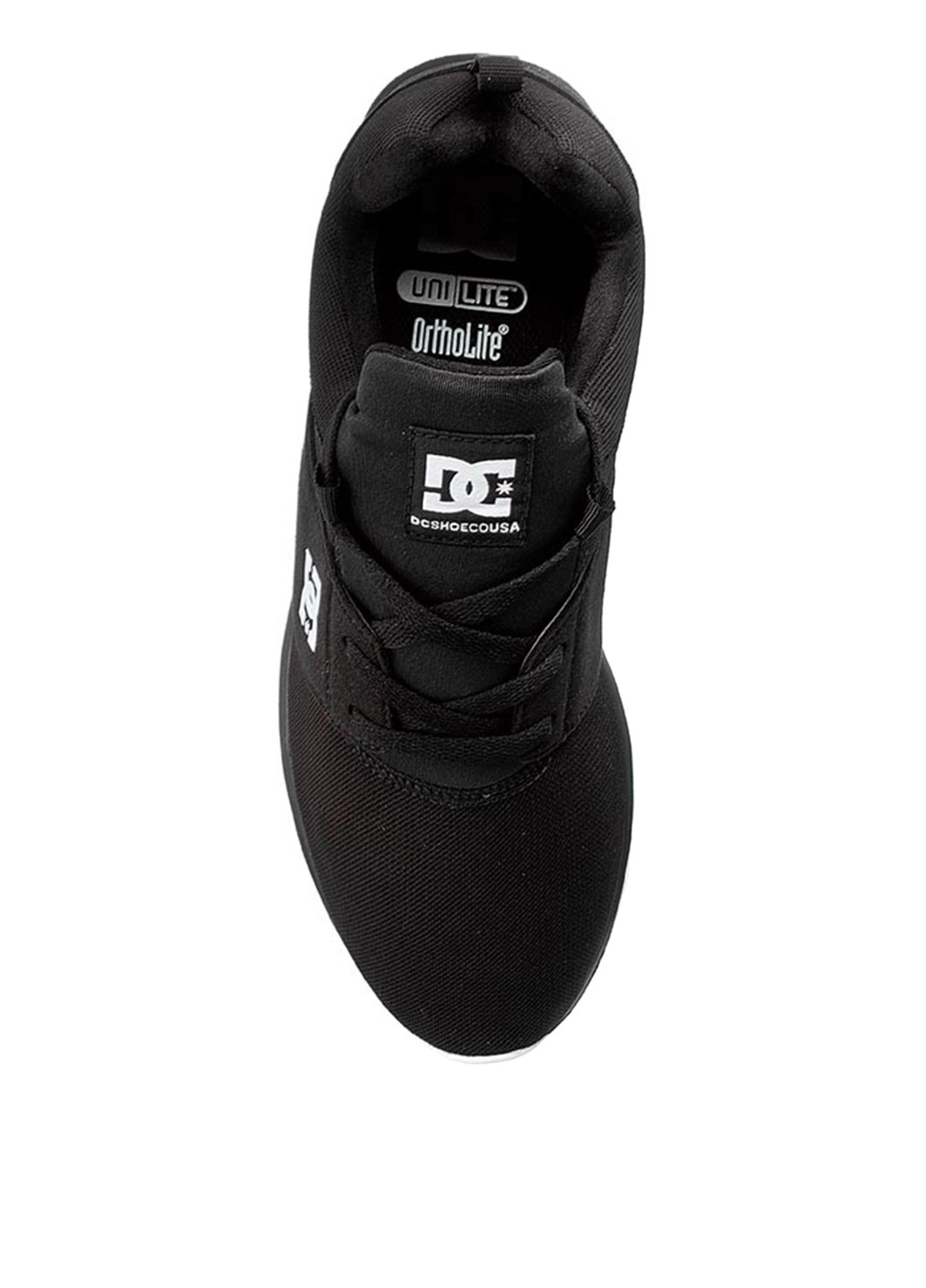 Черные демисезонные кроссовки DC
