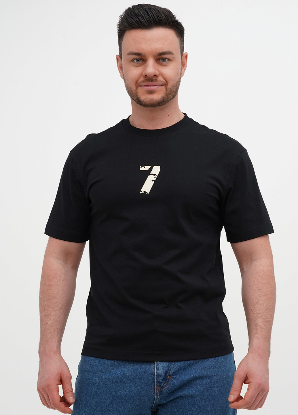 Черная футболка Trend Collection