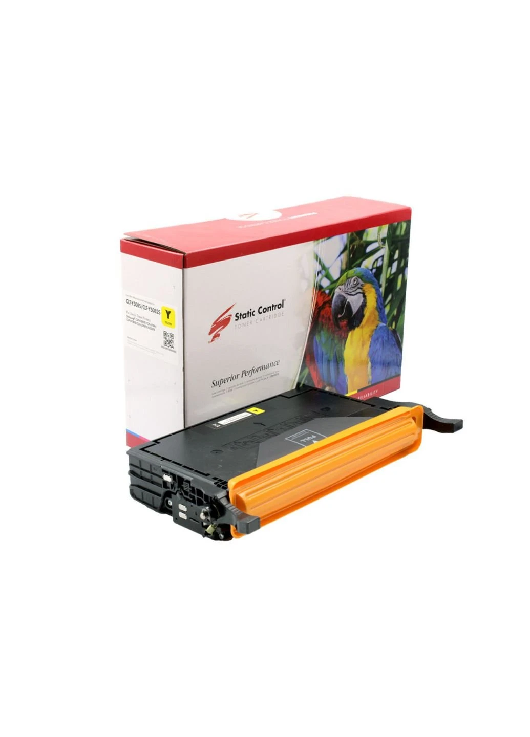 Картридж Static Control (002-02RY508SSEE) Vinga Samsung CLT-Y508S yellow Parrot (247616652)