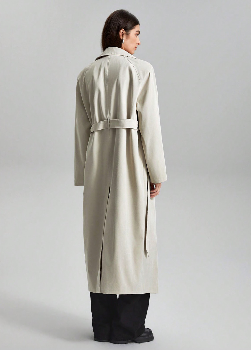 Плащ SHEIN тренчкот на гудзиках демісезон (330487644)