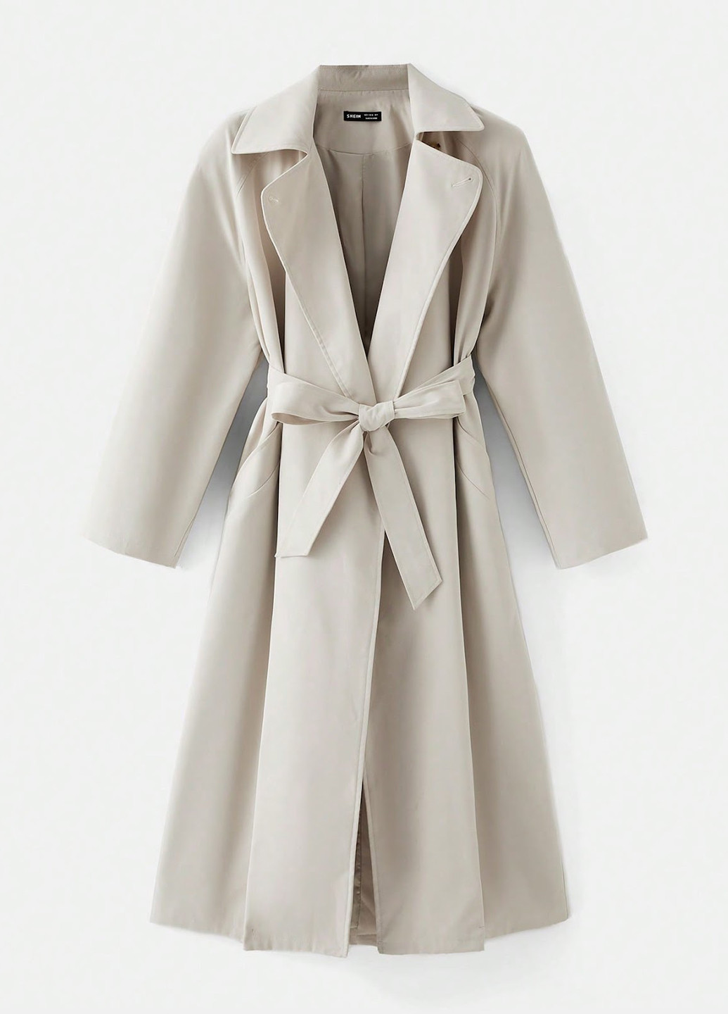 Плащ SHEIN тренчкот на гудзиках демісезон (330487644)