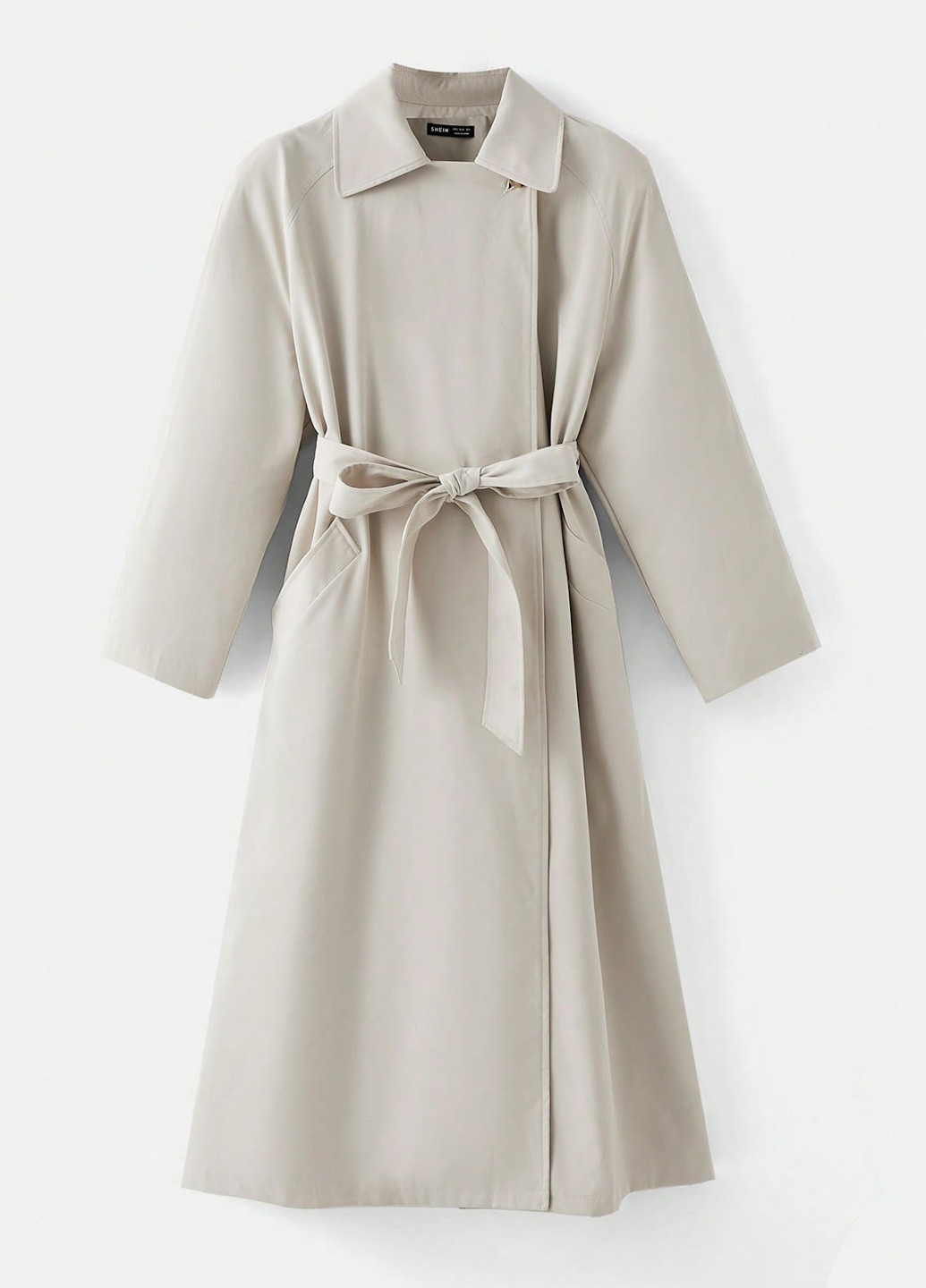 Плащ SHEIN тренчкот на гудзиках демісезон (330487644)