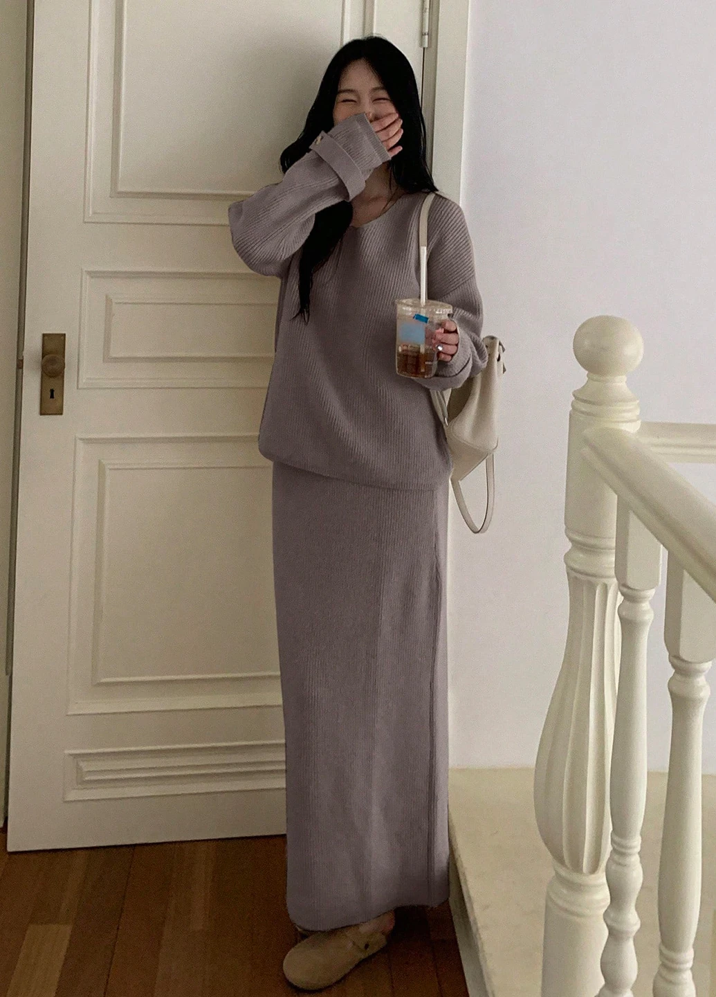 Костюм (пуловер, спідниця) SHEIN (341893503)