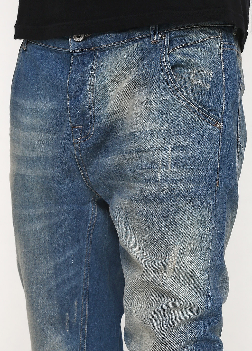 Комбинированные демисезонные скинни джинсы Devred