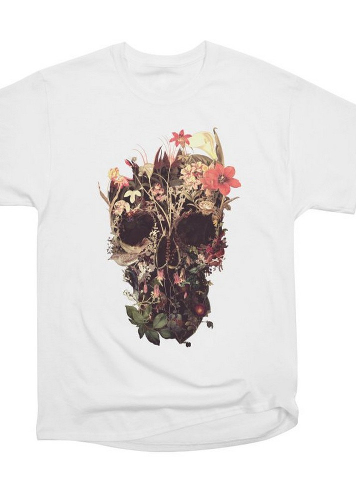 Белая футболка мужская с коротким рукавом WhyNotPrint