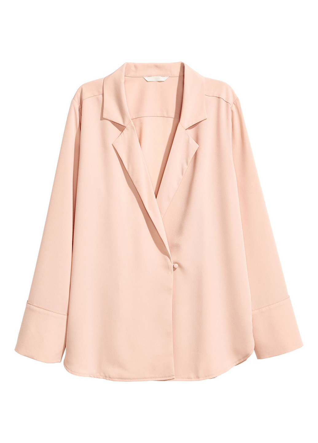 Светло-розовая демисезонная блуза H&M