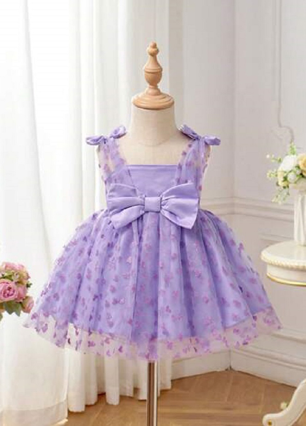 Фиолетовое платье SHEIN (328392019)