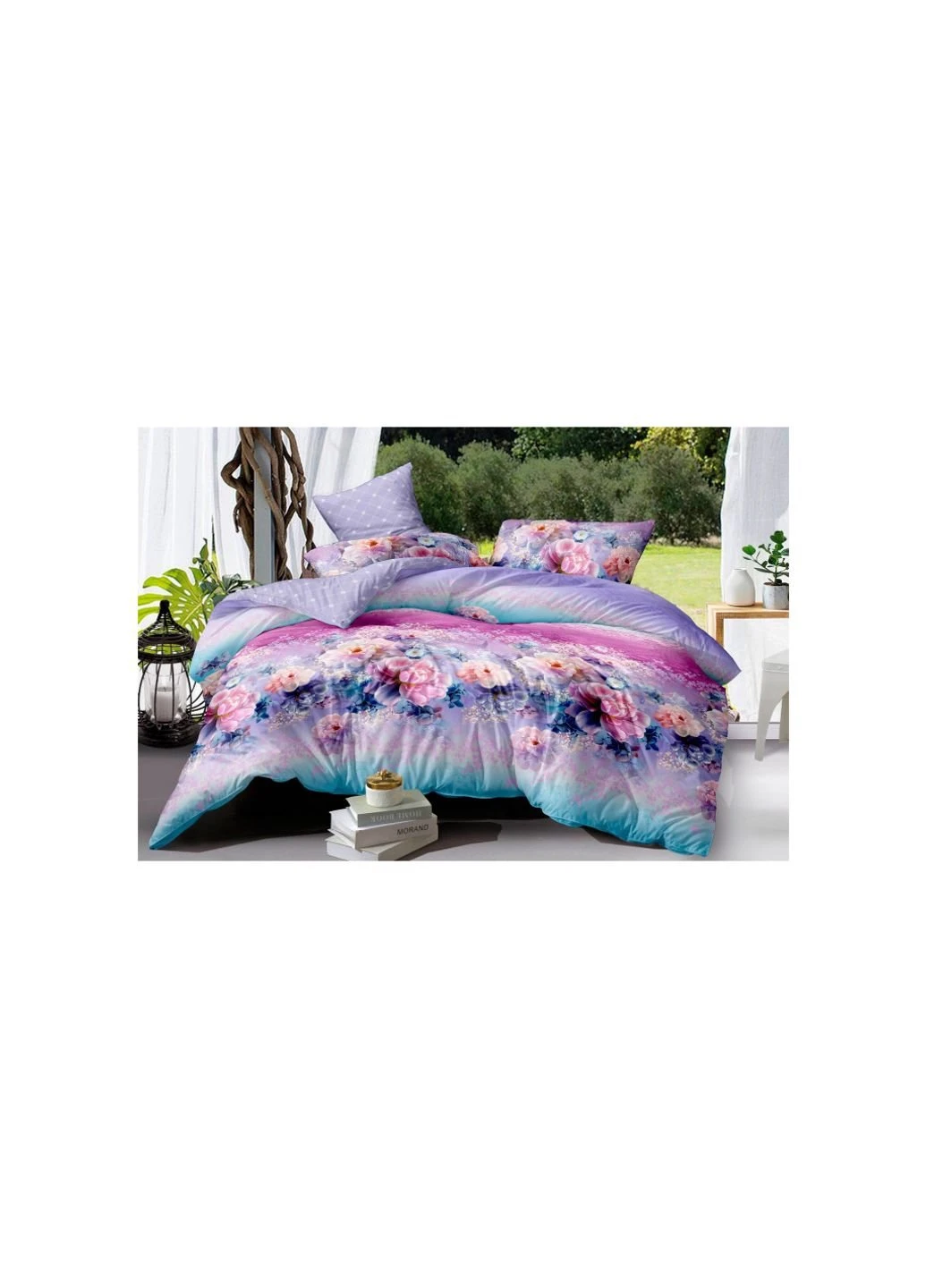 Постельное белье Сатин 22-1117 Linda 220х240 см - King Size (2200001550056) Mirson (254071529)