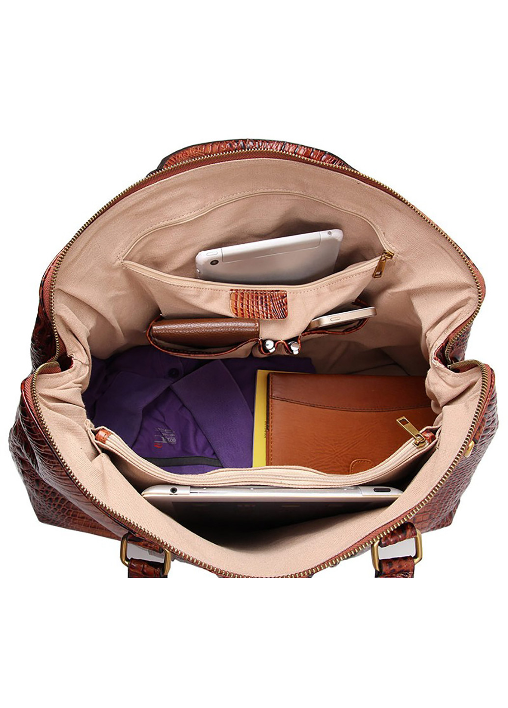 Кожаная дорожная сумка 46х30,5х19 см Vintage (229458578)