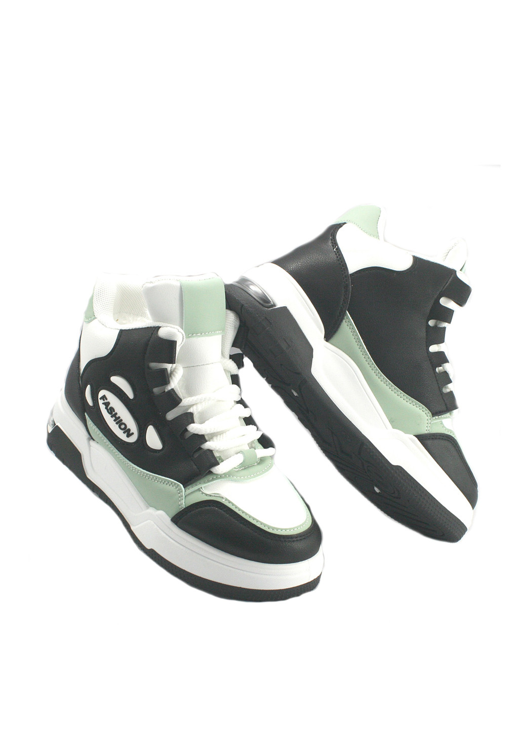 Зимние ботинки No Brand с белой подошвой из искусственной кожи