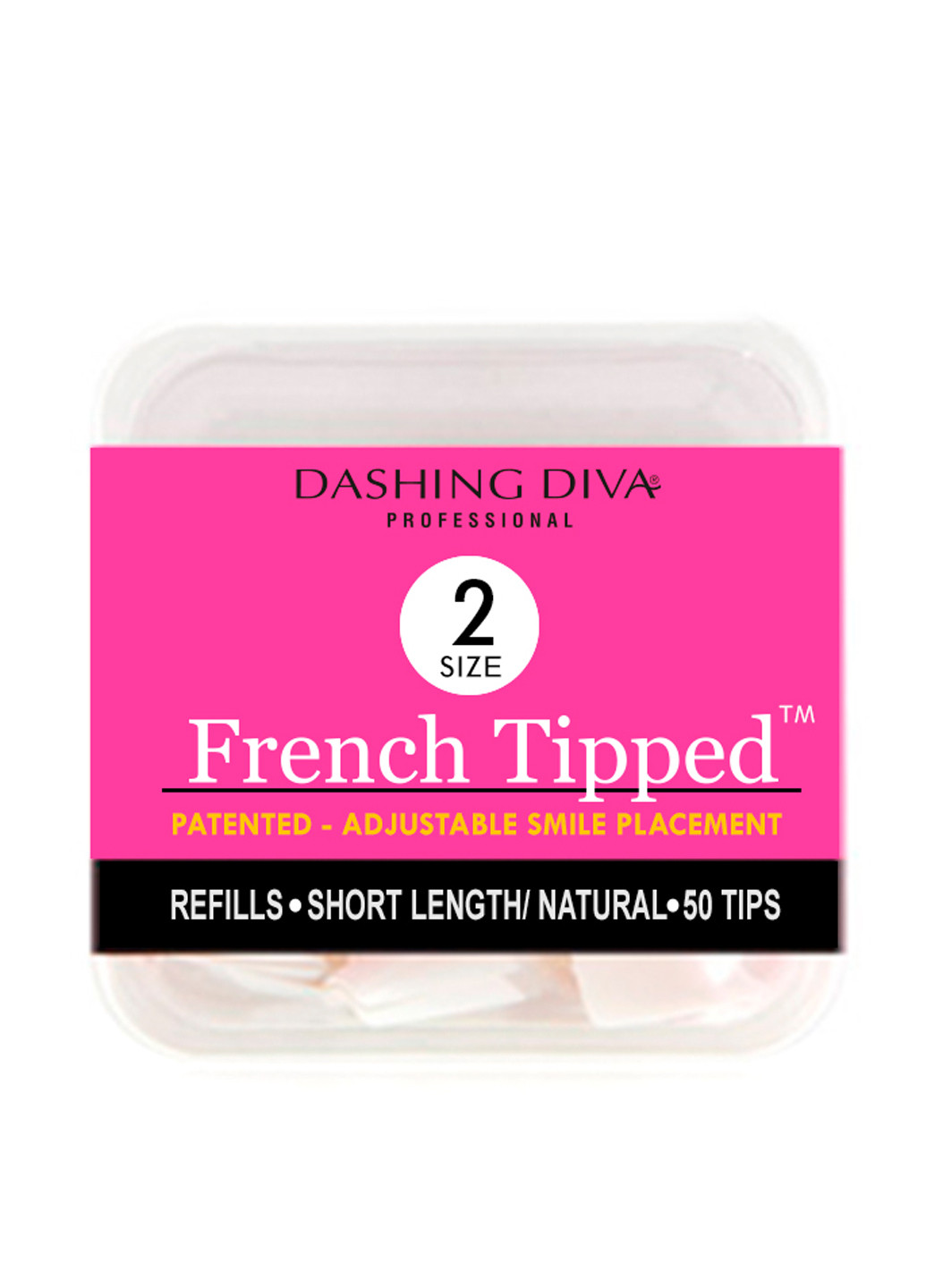 Тіпси для френча №2 (50 шт.) Dashing Diva (18202171)