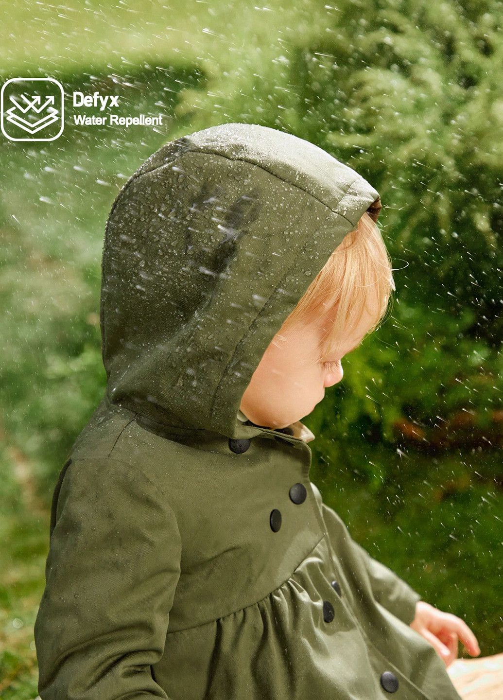 Темно-зеленое летнее Пальто двубортное SHEIN