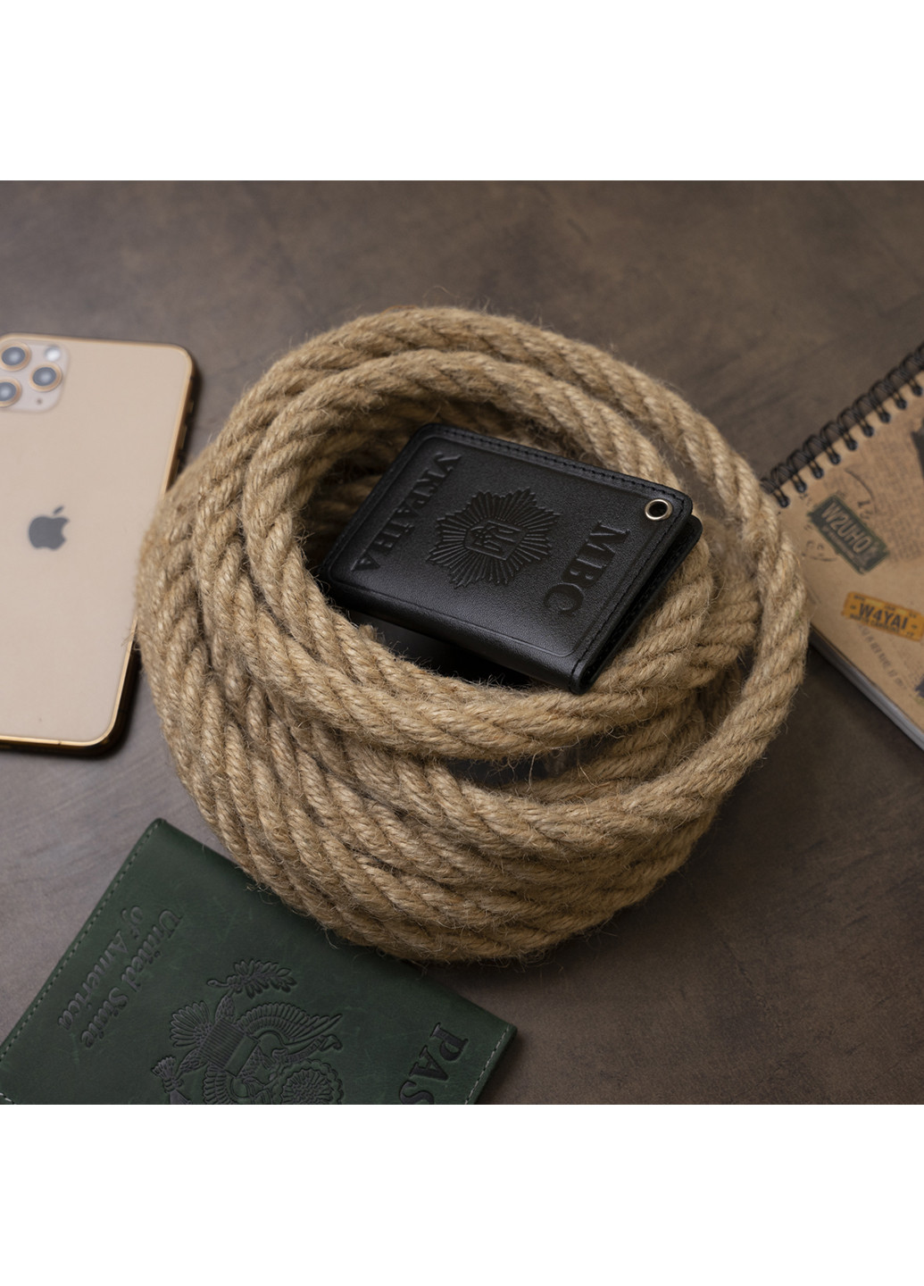 Шкіряна обкладинка на водійські документи 10х7х0,5 см Shvigel (253173909)