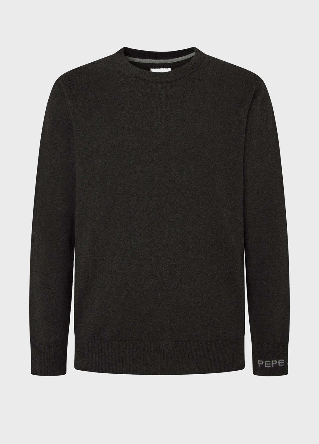 Серый джемпер Pepe Jeans меланж без декора (315063266)