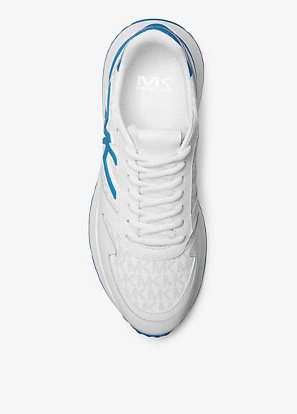 Белые демисезонные кроссовки Michael Kors