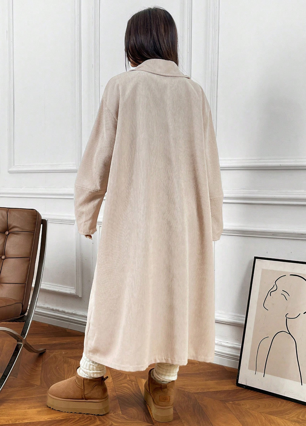 Плащ SHEIN тренчкот на гудзиках демісезон (340304556)