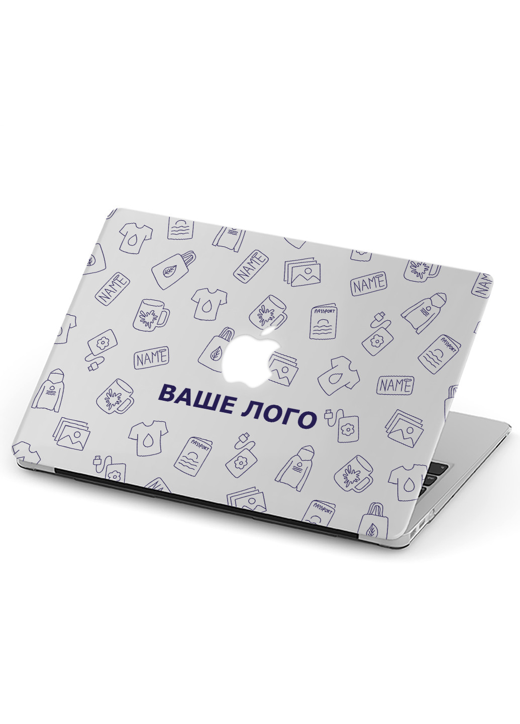 Чохол пластиковий для Apple MacBook Pro 13 A1706 / A1708 / A1989 / A2159 / A1988 Ваше Лого (Your logo) (9648-2604) MobiPrint (225343693)