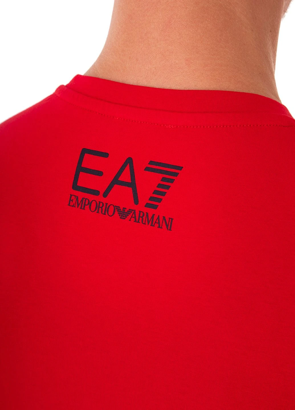 Красная футболка ARMANI EA7