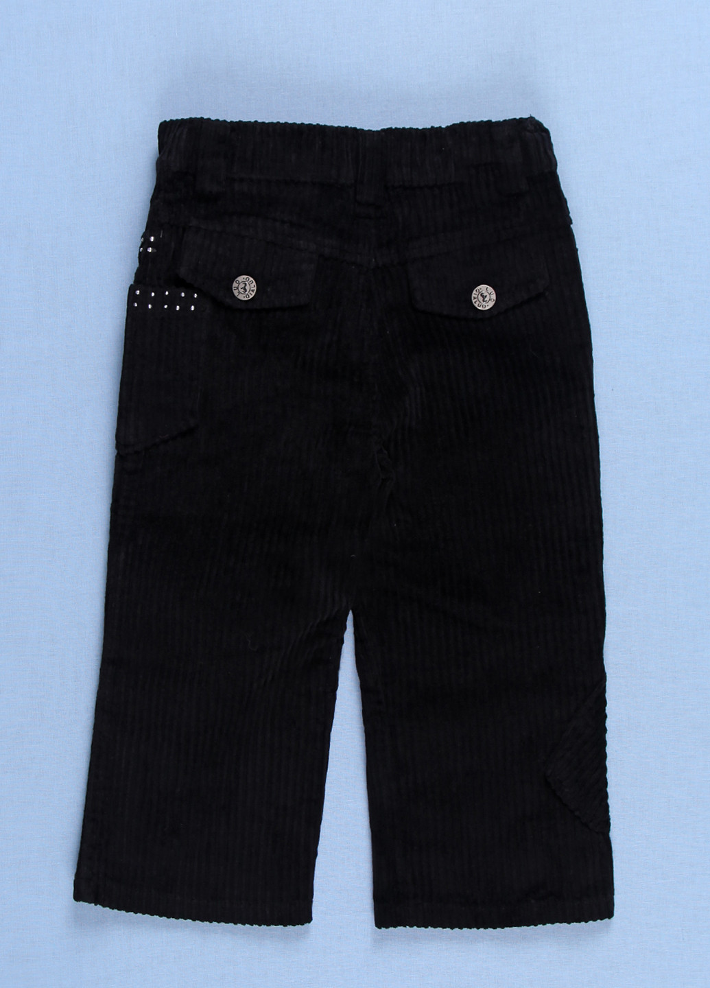 Черные кэжуал демисезонные брюки Qialuo