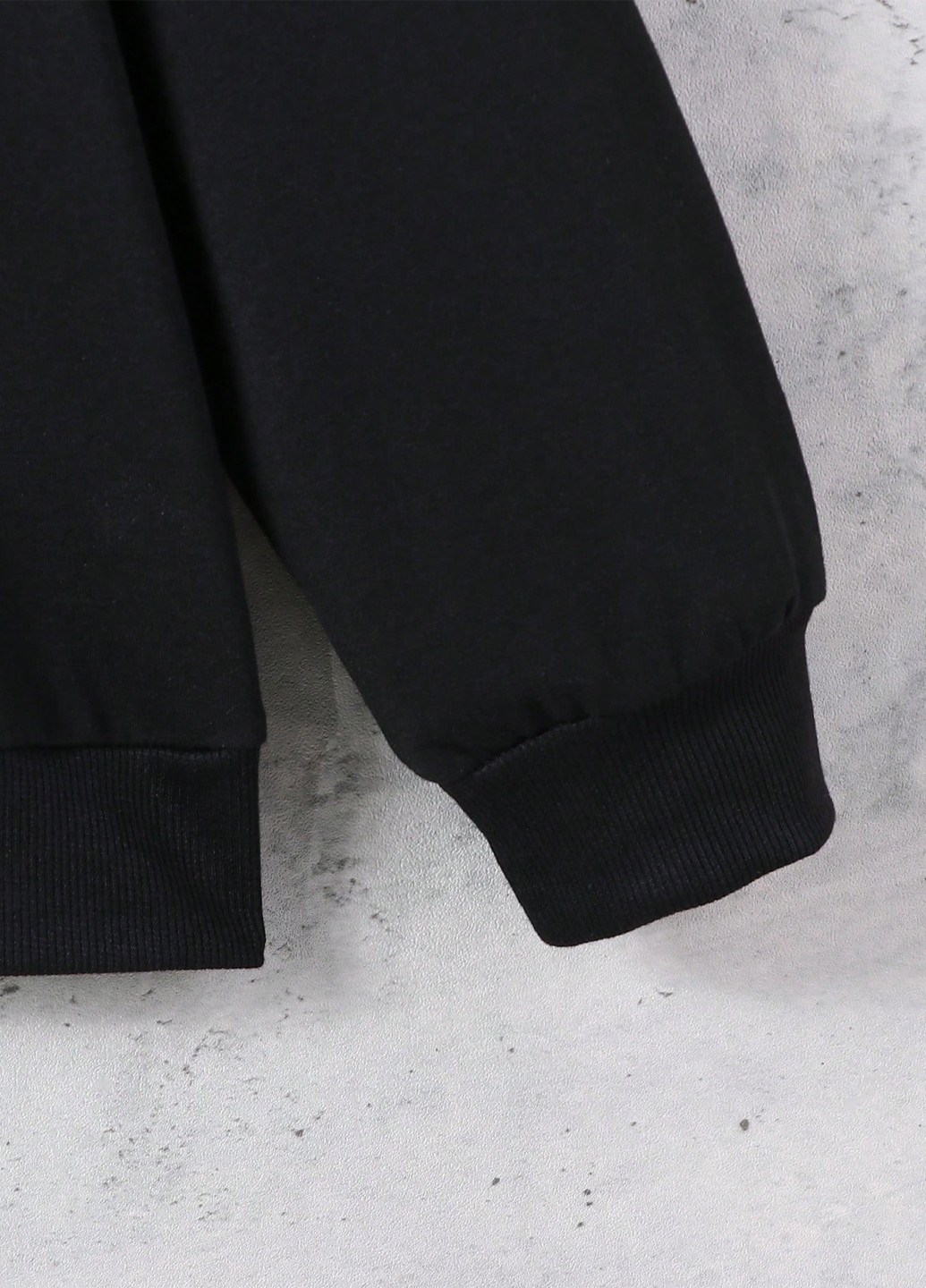 Черный свитшот SHEIN новогодний без декора (346790203)