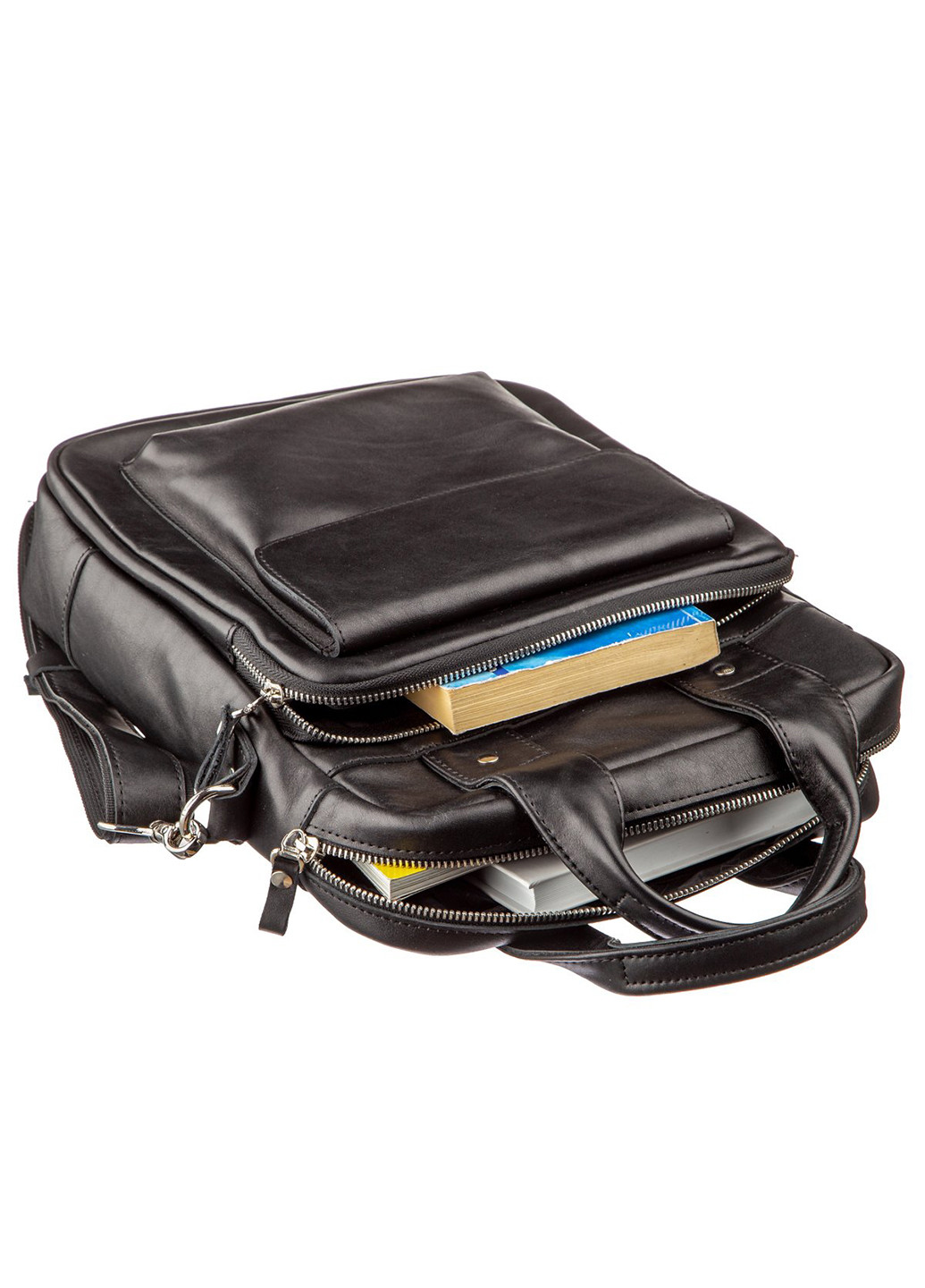 Чоловіча шкіряна сумка 25х33х7 см Shvigel (252127118)