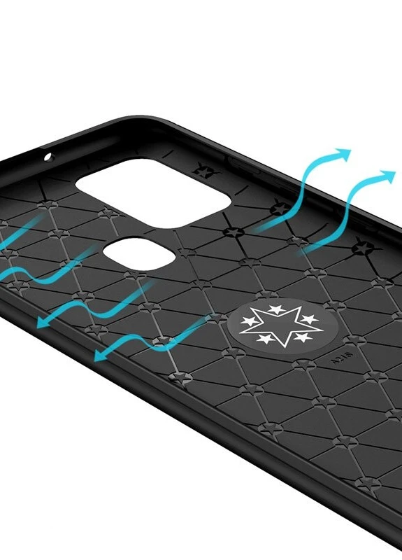 TPU чохол ColorRing під магнітний тримач (opp) для Samsung Galaxy M31 Чорний / Червоний (is_00000035875_1) Deen (238480145)