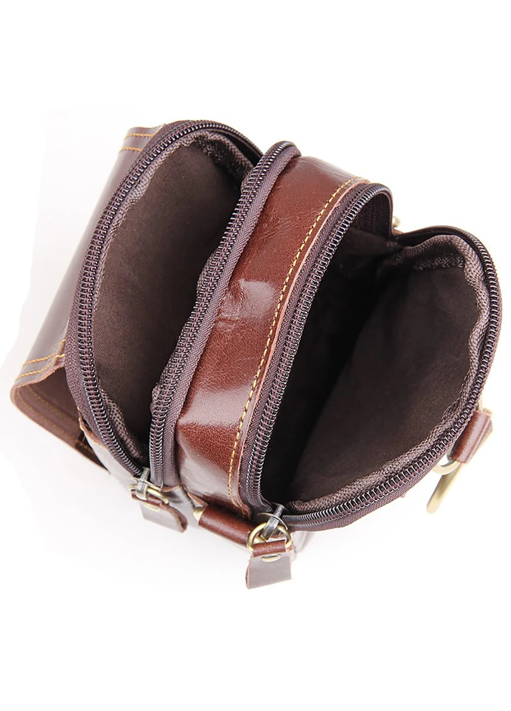 Чоловіча шкіряна сумка 10,5х18х7 см Vintage (229460594)
