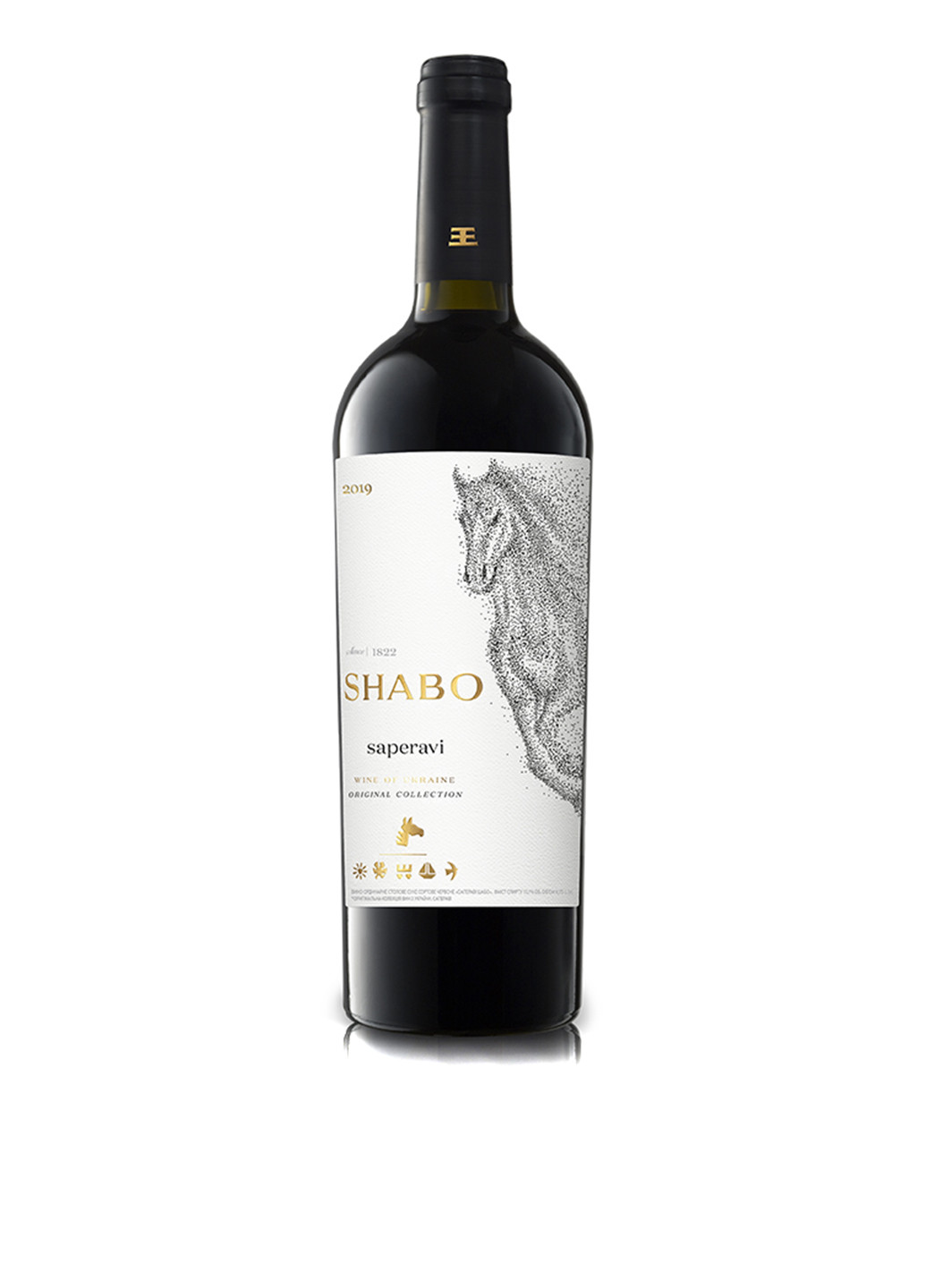 Вино Original Collection Саперави сухое красное, 0,75 л Shabo (254085194)