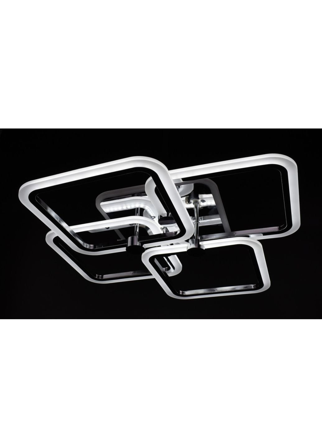 Люстра стельова LED з пультом A2503/4S-RGB-ch Хром 10х56х65 см. Sunnysky (253630498)