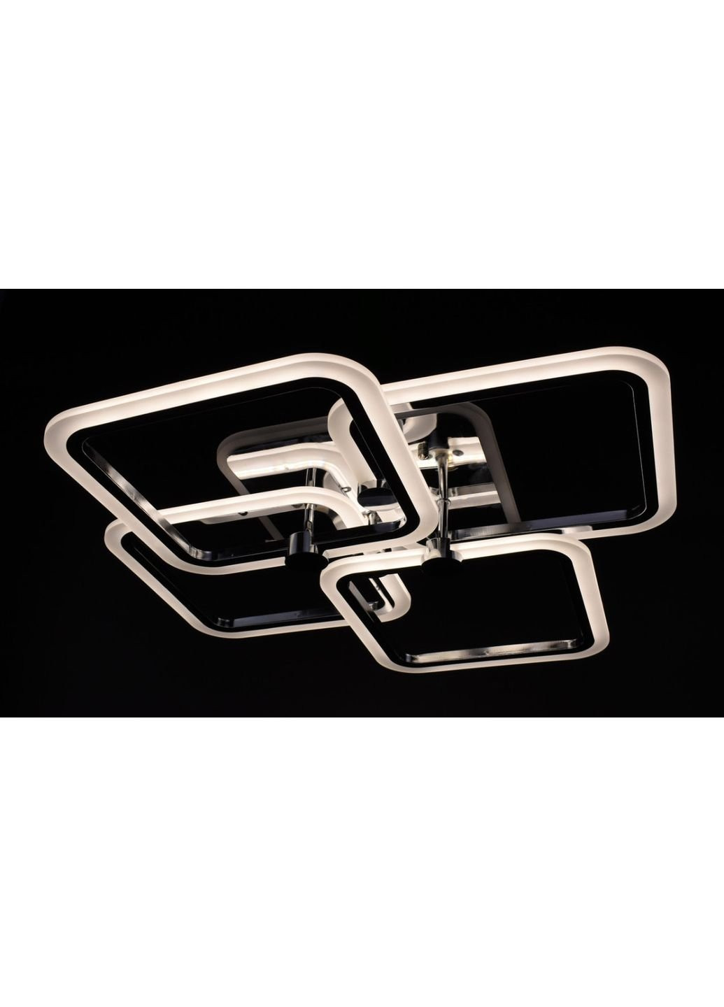 Люстра стельова LED з пультом A2503/4S-RGB-ch Хром 10х56х65 см. Sunnysky (253630498)