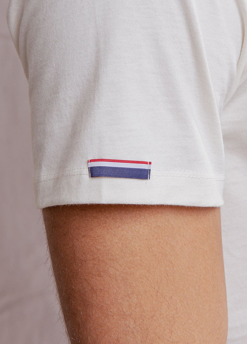 Кремовая футболка U.S. Polo Assn.