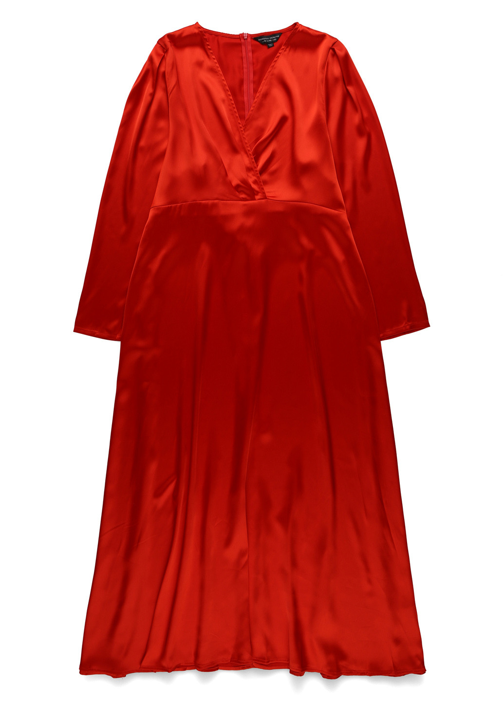 Червона вечірня, кежуал сукня а-силует Dorothy Perkins однотонна