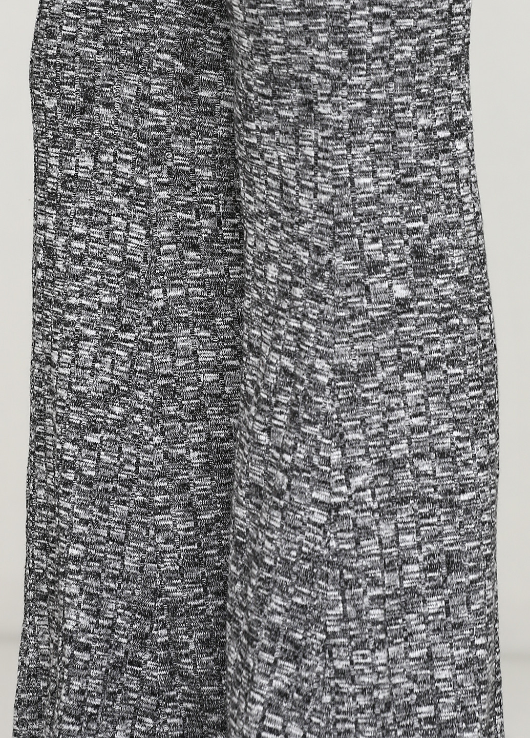 Серые кэжуал демисезонные клеш брюки H&M